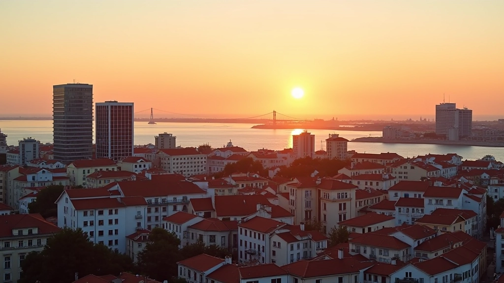 Vista de Lisboa, Portugal — cidade para profissionais internacionais